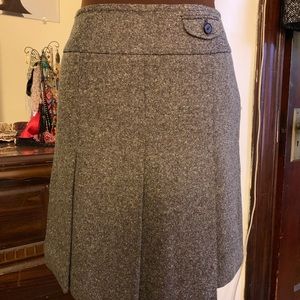 Loft by Ann Taylor brown skirt sz 0P